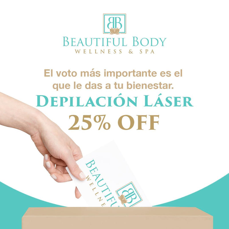 25% OFF Depilación Láser en Frío