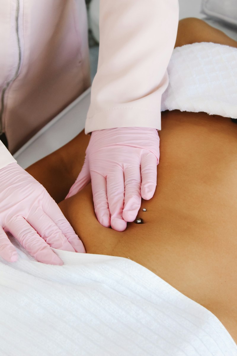 Tratamiento corporal en el abdomen