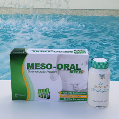 Meso Oral Plus + Lipo Contour Fat Weight Loss (coco)